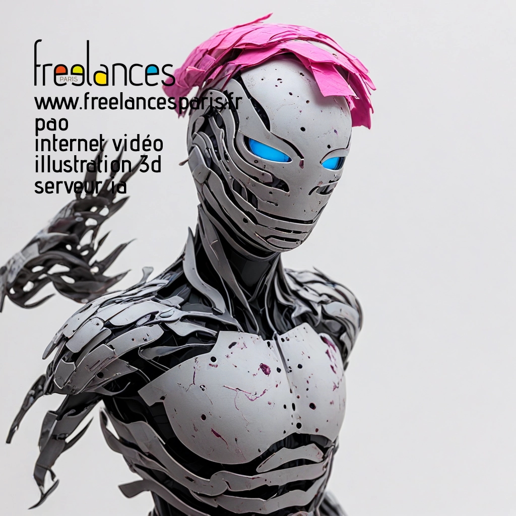 Pao mise en page internet vidéo illustration 3d serveur image IA générative AI freelance paris studio de création magazines BZWCGYN0